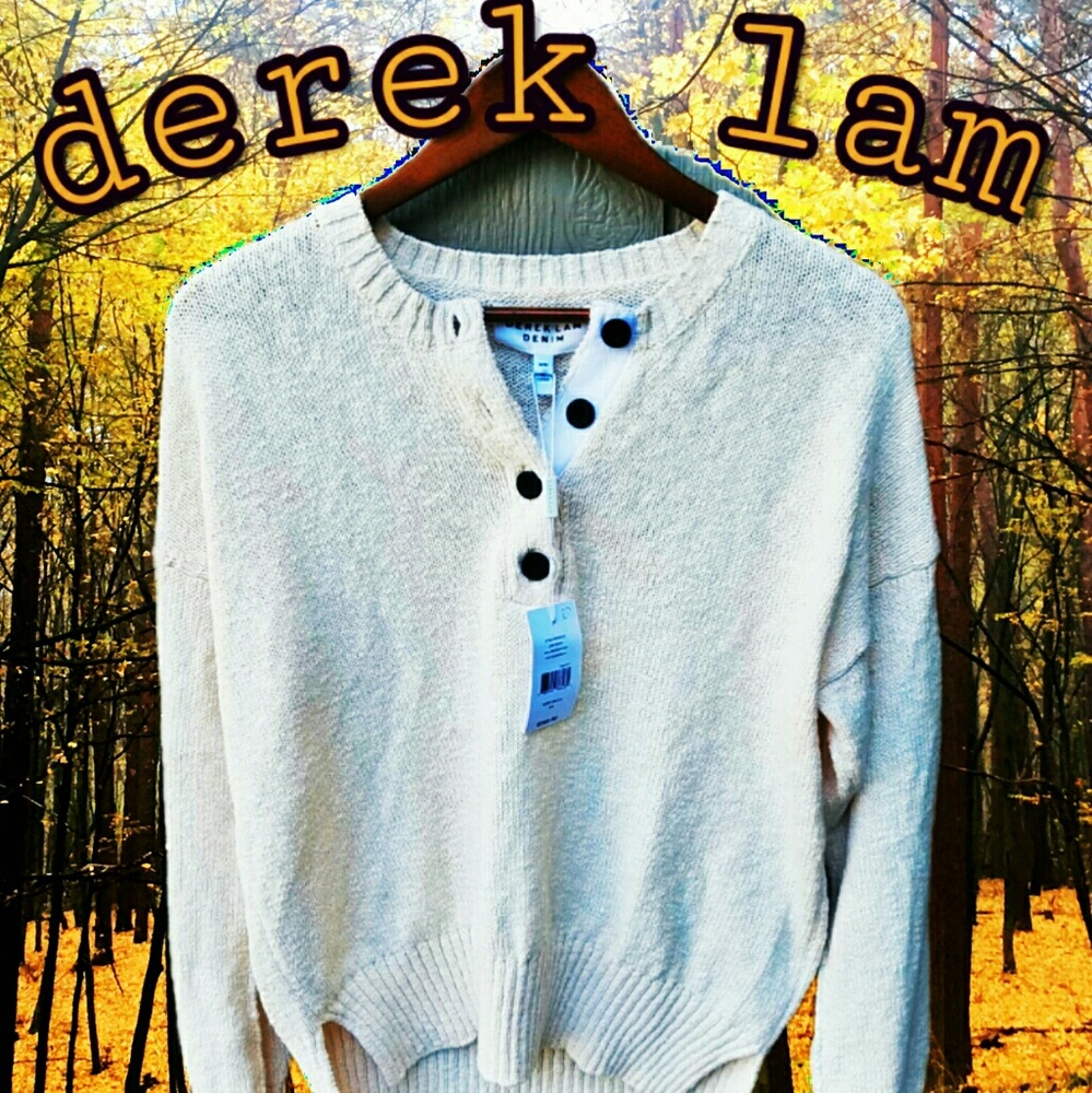 NWT derek lam henley sweater